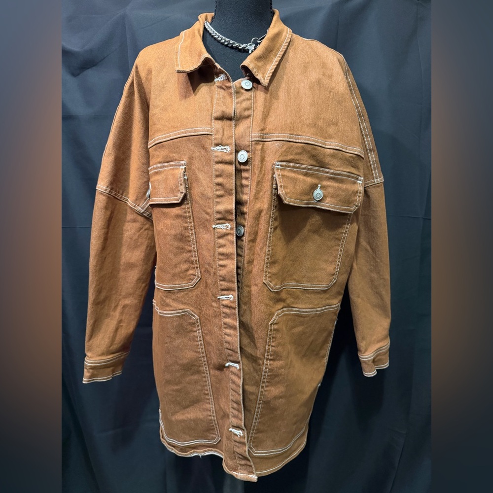 Fashion Nova Brown Jacket